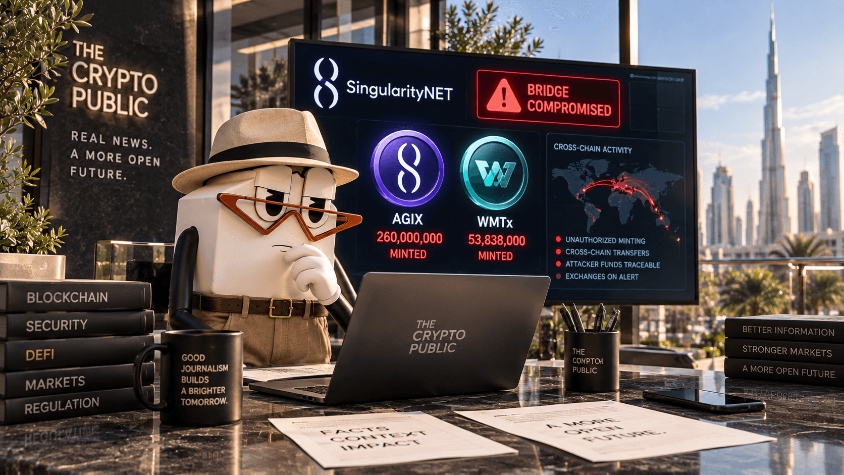 SingularityNET Bridge Compromise Triggers Unauthorized AGIX and WMTx Minting